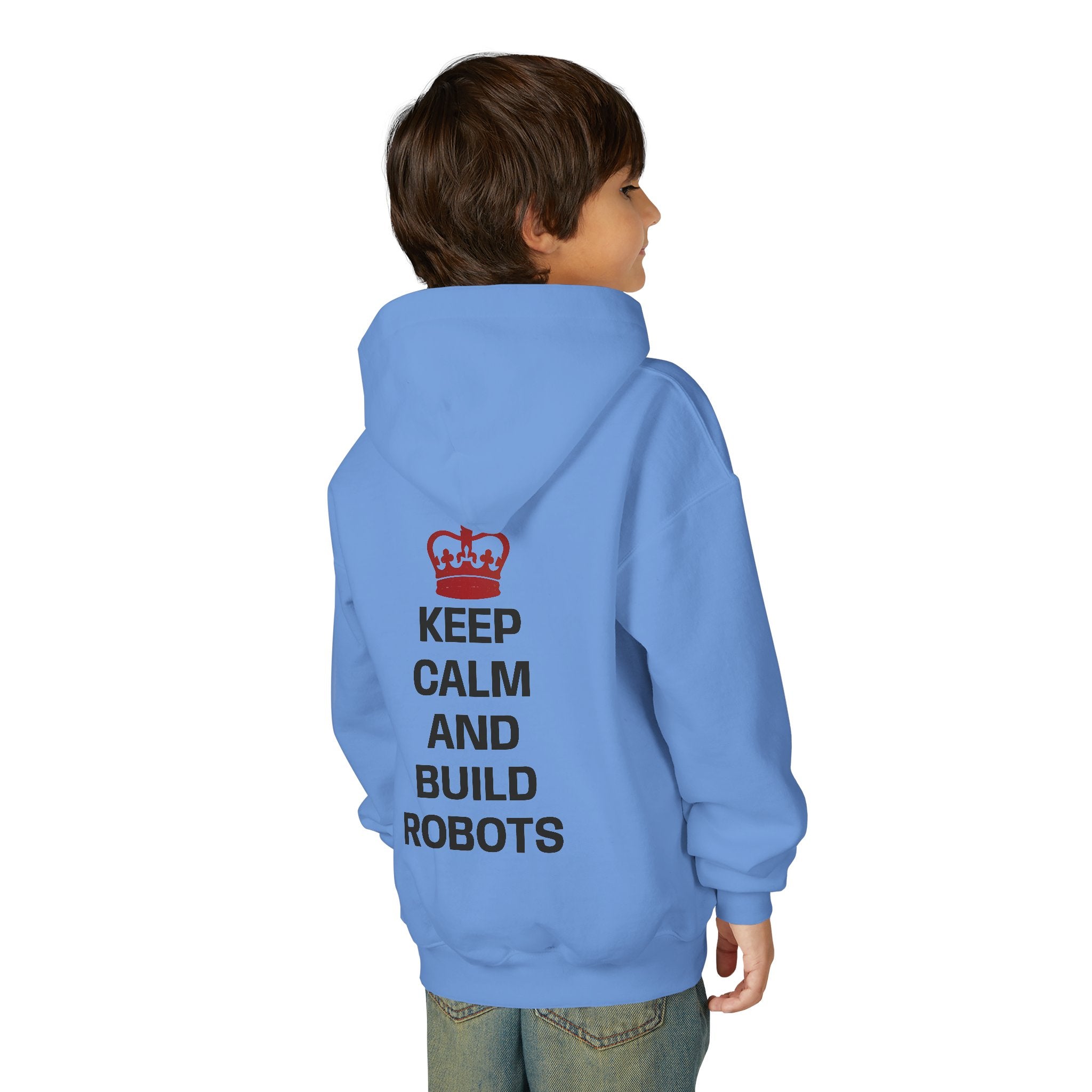 All I Want for Holidays More Robot Parts hoodie | Keep Calm and Build Robots youth sweatshirt