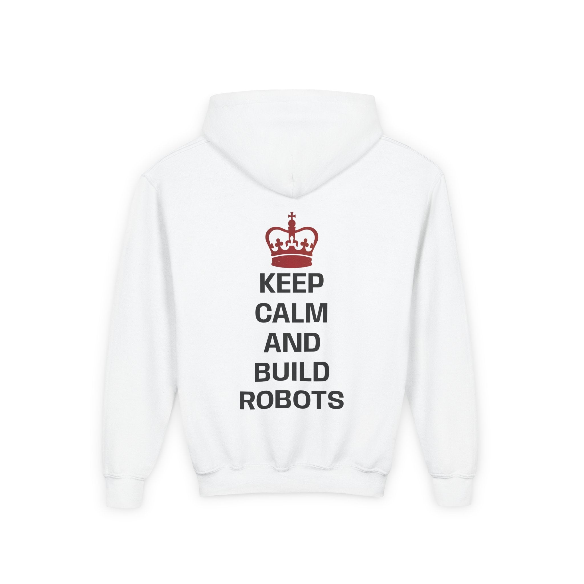 All I Want for Holidays More Robot Parts hoodie | Keep Calm and Build Robots youth sweatshirt