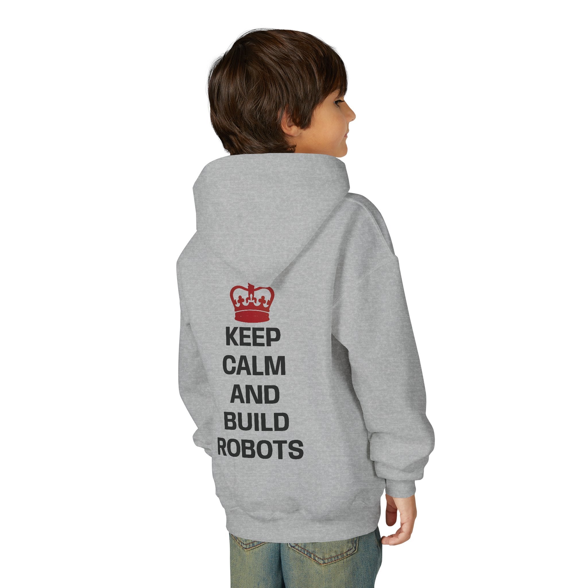 All I Want for Holidays More Robot Parts hoodie | Keep Calm and Build Robots youth sweatshirt