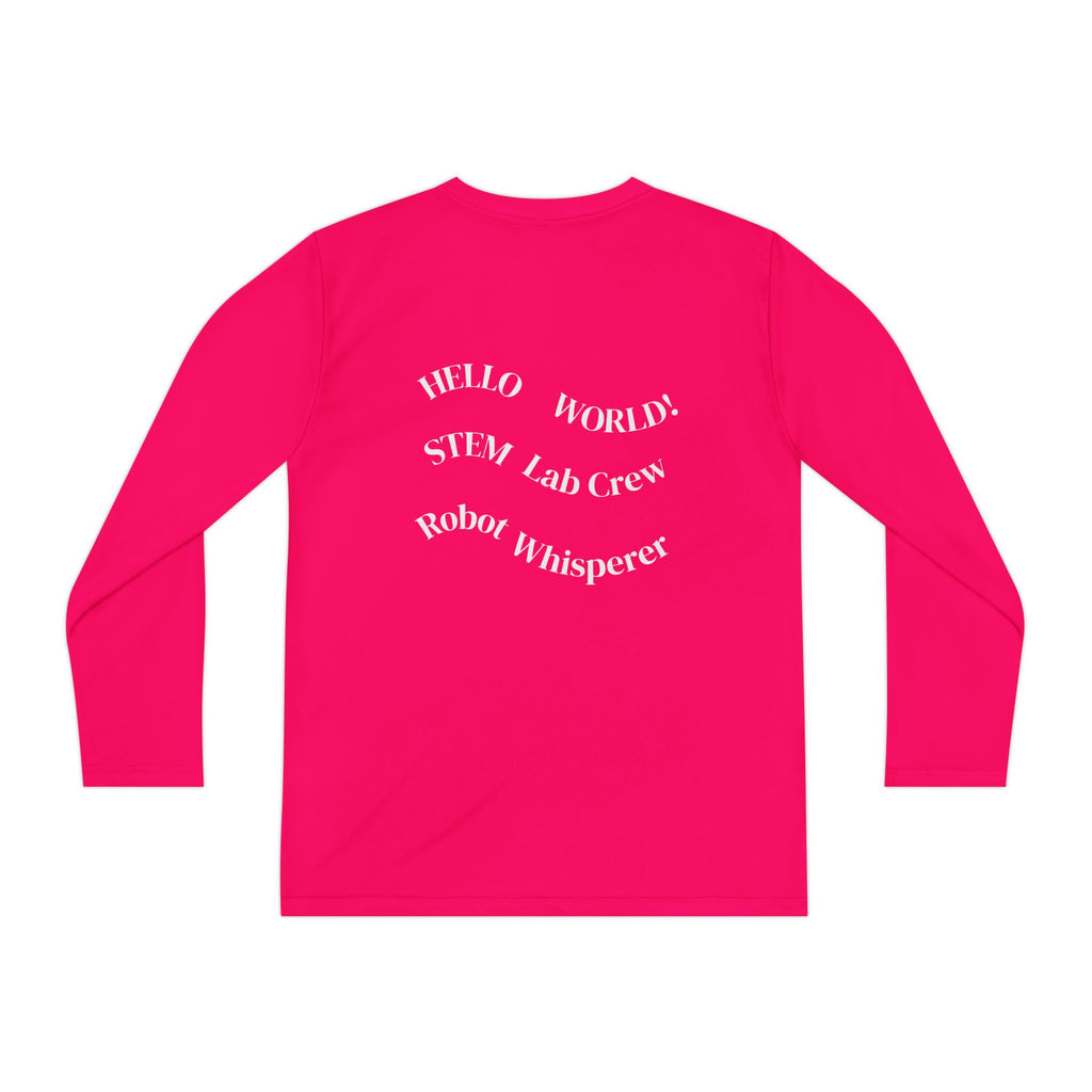 Robot mechanic illustration I Youth Long Sleeve