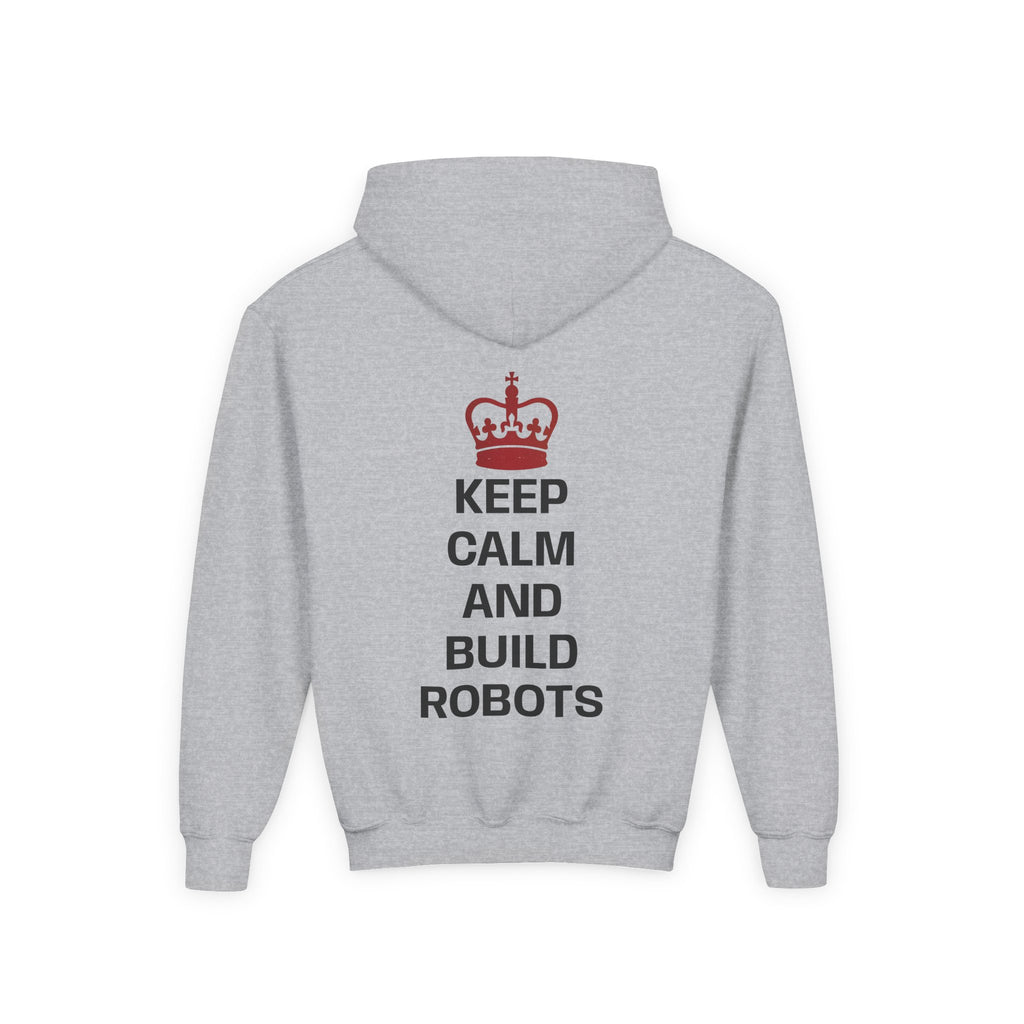 All I Want for Holidays More Robot Parts hoodie | Keep Calm and Build Robots youth sweatshirt