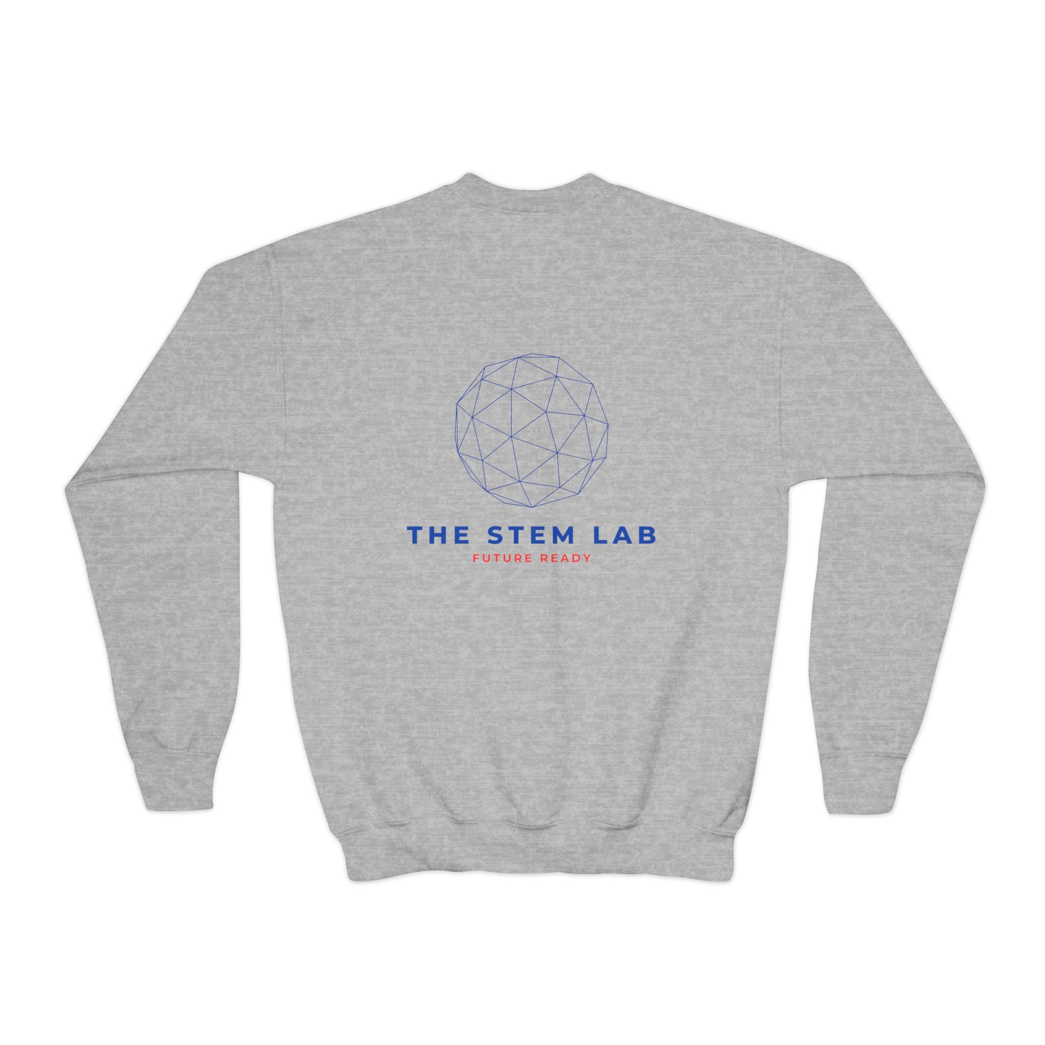 STEM Is My Superpower Youth Crewneck Sweatshirt | Science Engineering Math