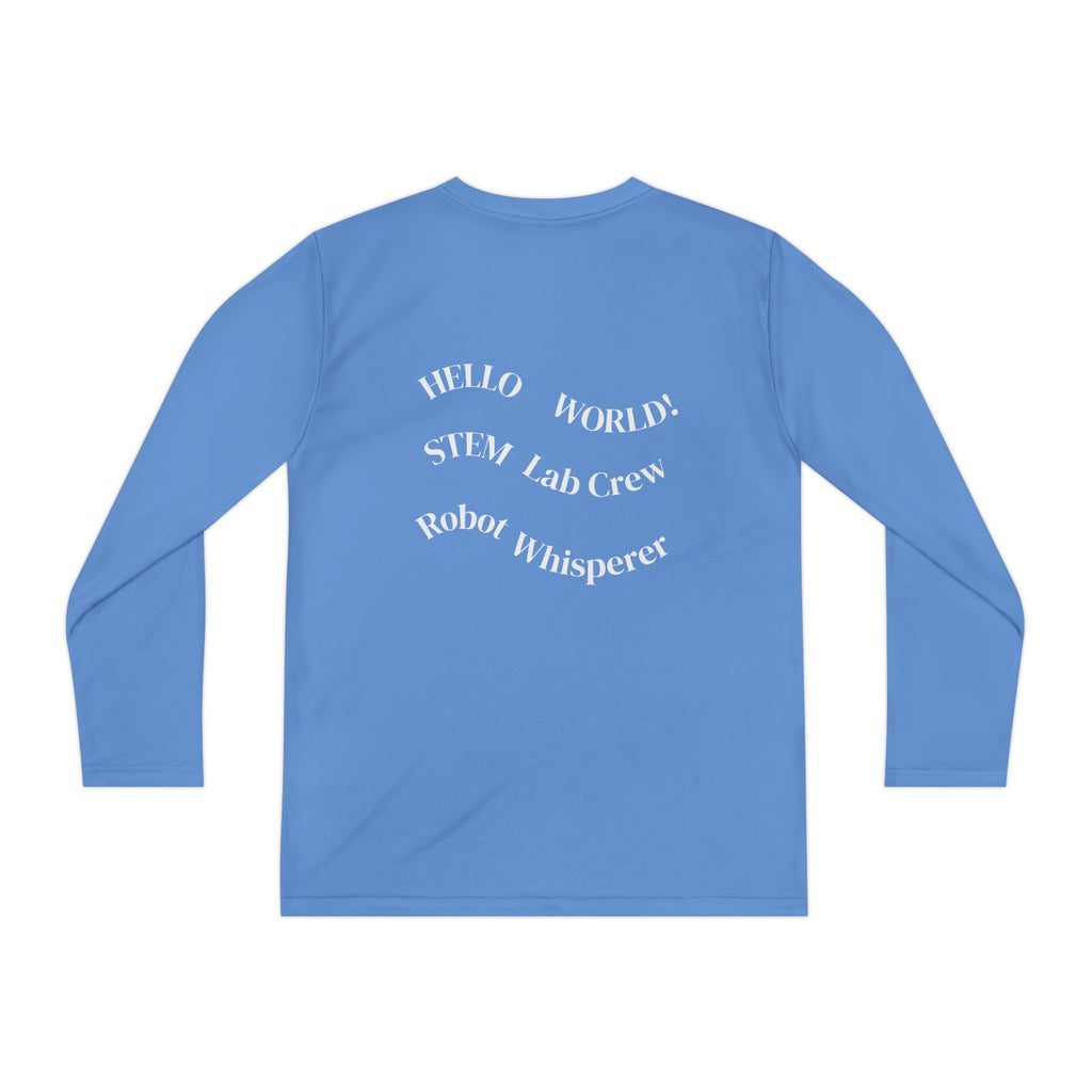 Robot mechanic illustration I Youth Long Sleeve