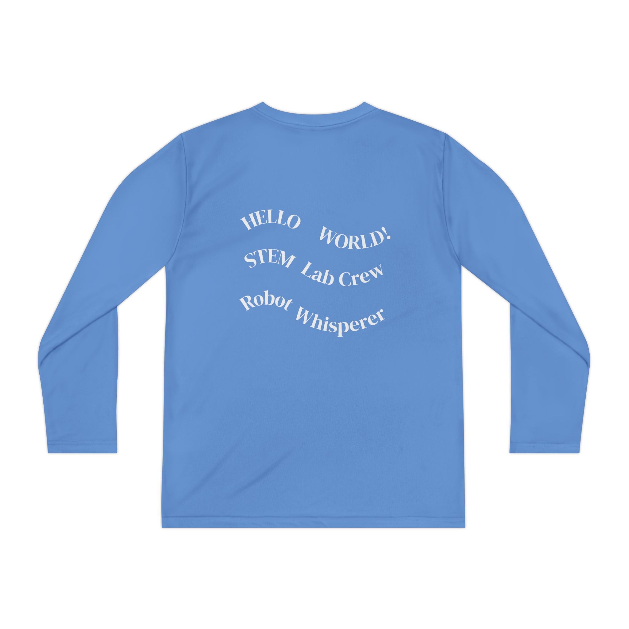 Robot mechanic illustration I Youth Long Sleeve